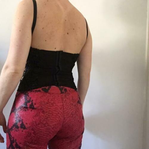 Vintage glitter korset, 36C. ZGAN! Bustier, lace, floral