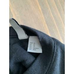 zwart shirtje open mouwen maat S