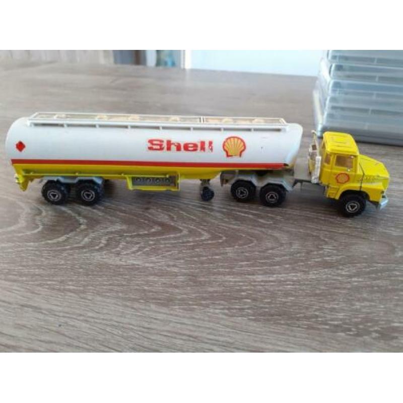 Shell vrachtwagen uit de jaren 70 majorette ECH 1/60