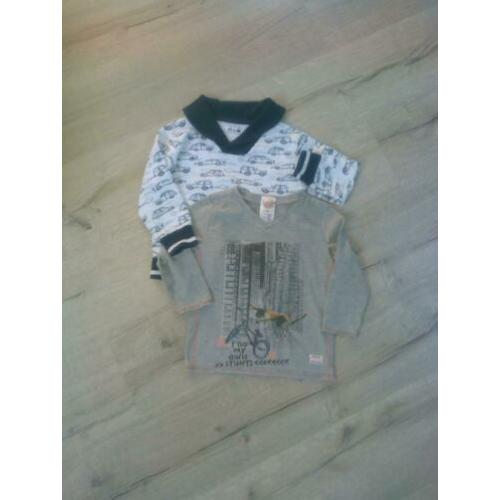 Auto trui voor het voorjaar en sturdy longsleeve maat 98