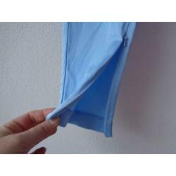 Licht blauw Gustav stretch broek 38 ritsjes aan zijkanten