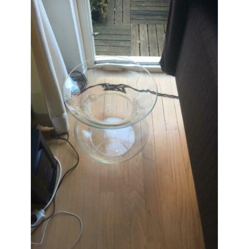 Vaas glas gekocht bij Intratuin.