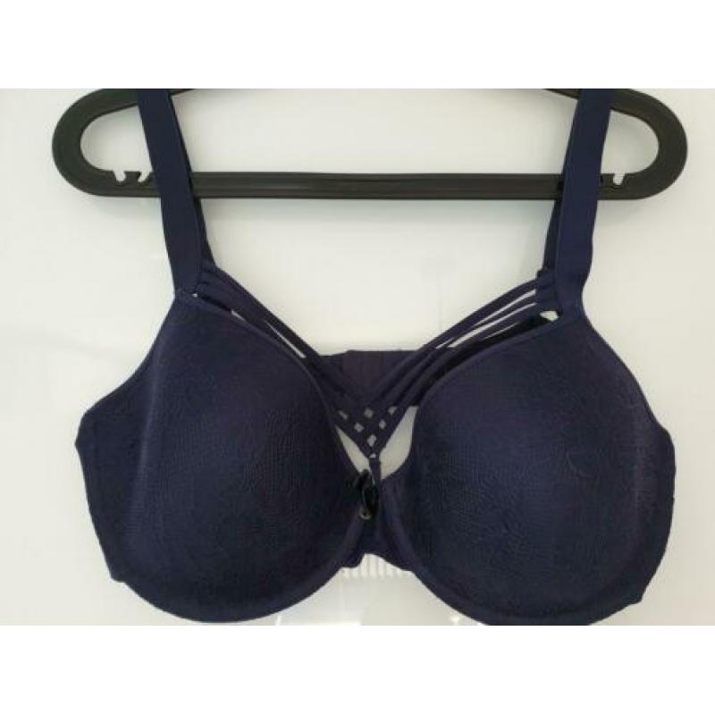 Marlies Dekkers BH Dame de Paris Blauw kant (mt 85E)