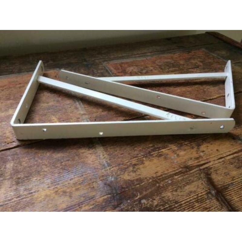 2 zware plank dragers - 40 x 25 cm.