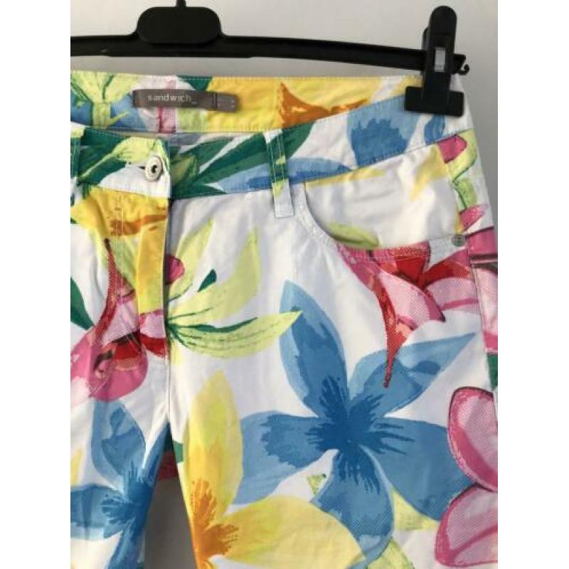 SANDWICH bloem broek maat 36