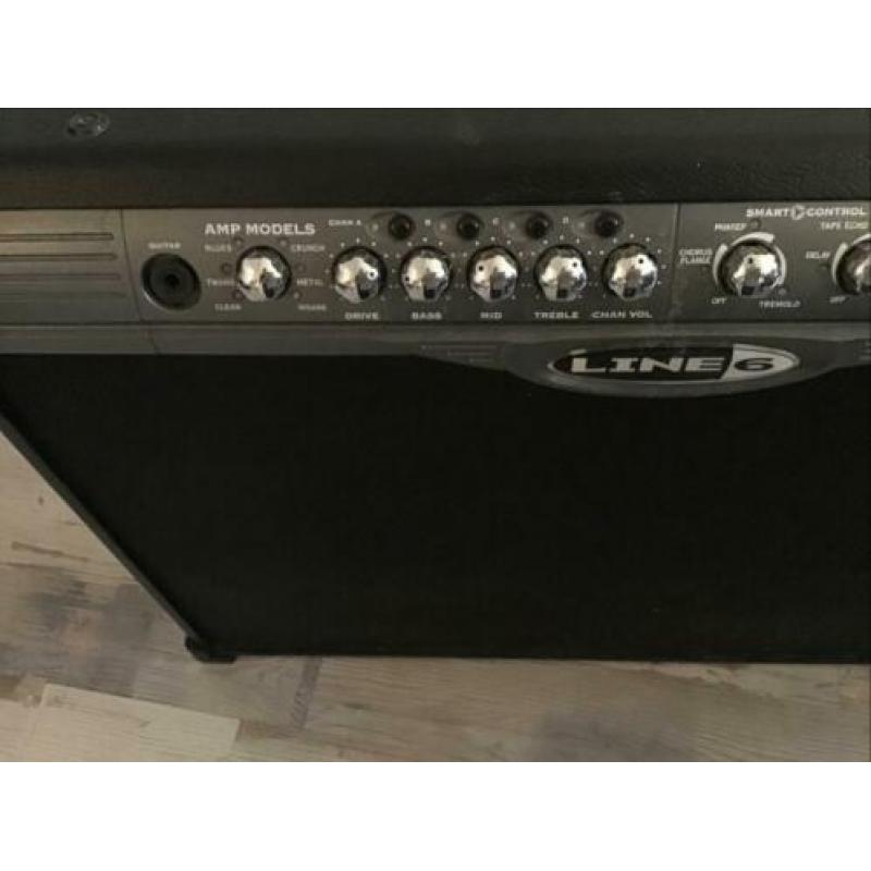 Gitaarversterker combo line 6 spider ll 2x 75 watt