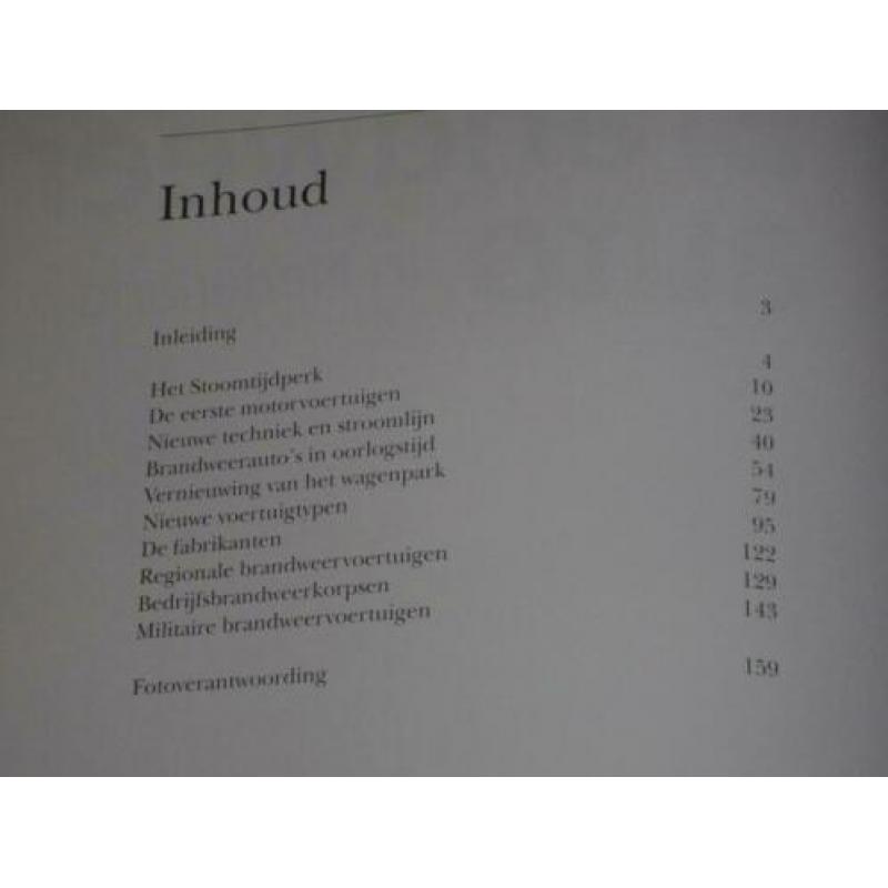 De Brandweerauto in Nederland.