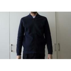 COS vest donkerblauw maat s (valt als m)
