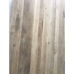 Mooie eettafel 160 x 100 gestoomd eiken
