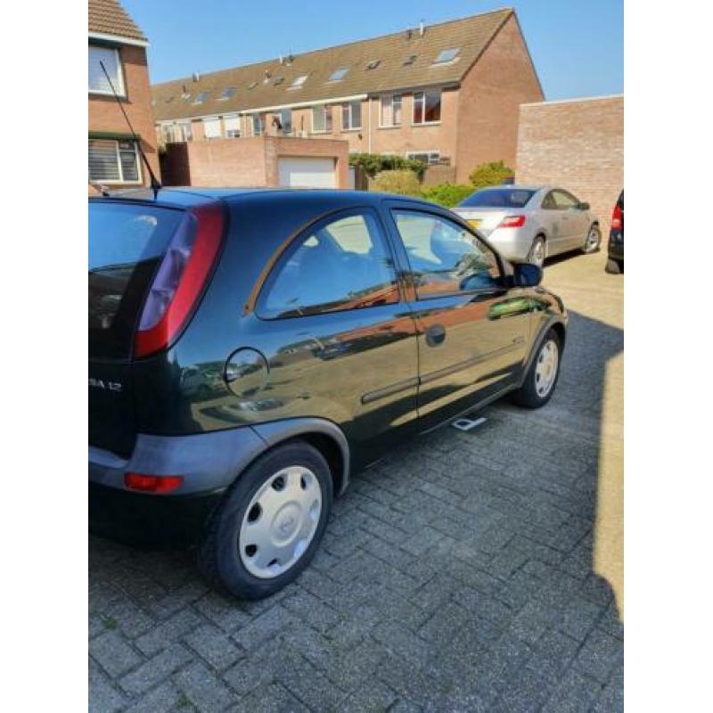 Opel Corsa 1.2 16V 3D 2001 Groen originele km stand !