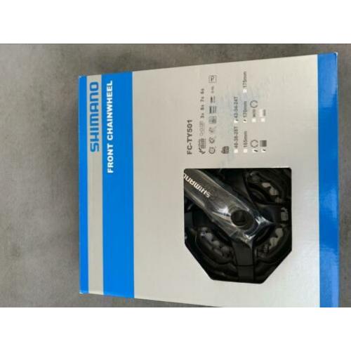 Shimano crankstel FC-TY501 nieuw