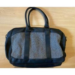 Shopper grote tas grijs v&d zgan