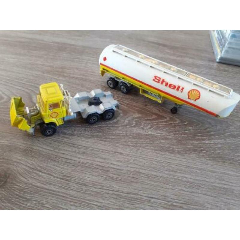 Shell vrachtwagen uit de jaren 70 majorette ECH 1/60