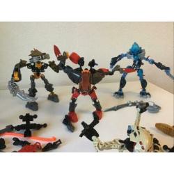 Lego Hero Factory Bionicle 5 figuren