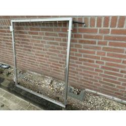 RVS Frame voor draaihekje / loopppoort