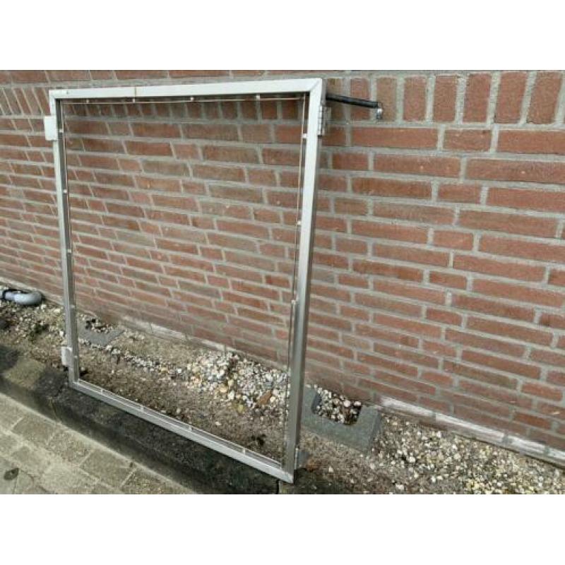 RVS Frame voor draaihekje / loopppoort