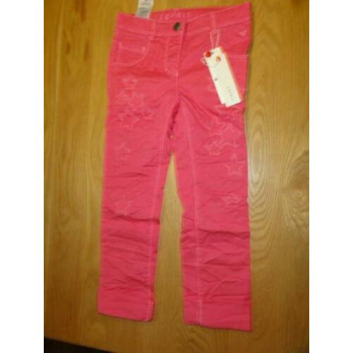 Nieuw meisje espri roze broekje maat 128 lycra nieuw