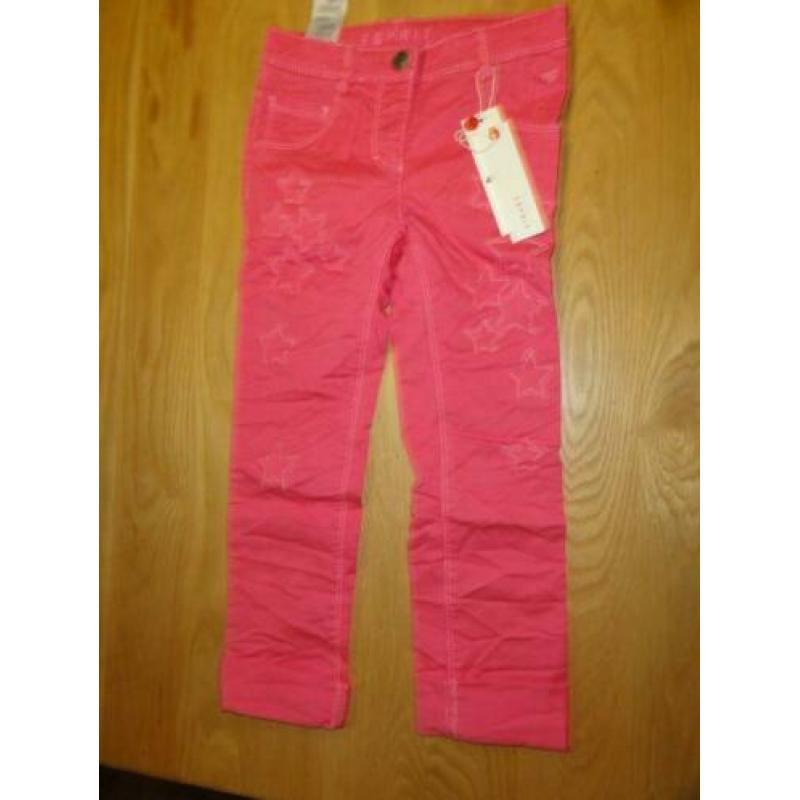 Nieuw meisje espri roze broekje maat 128 lycra nieuw