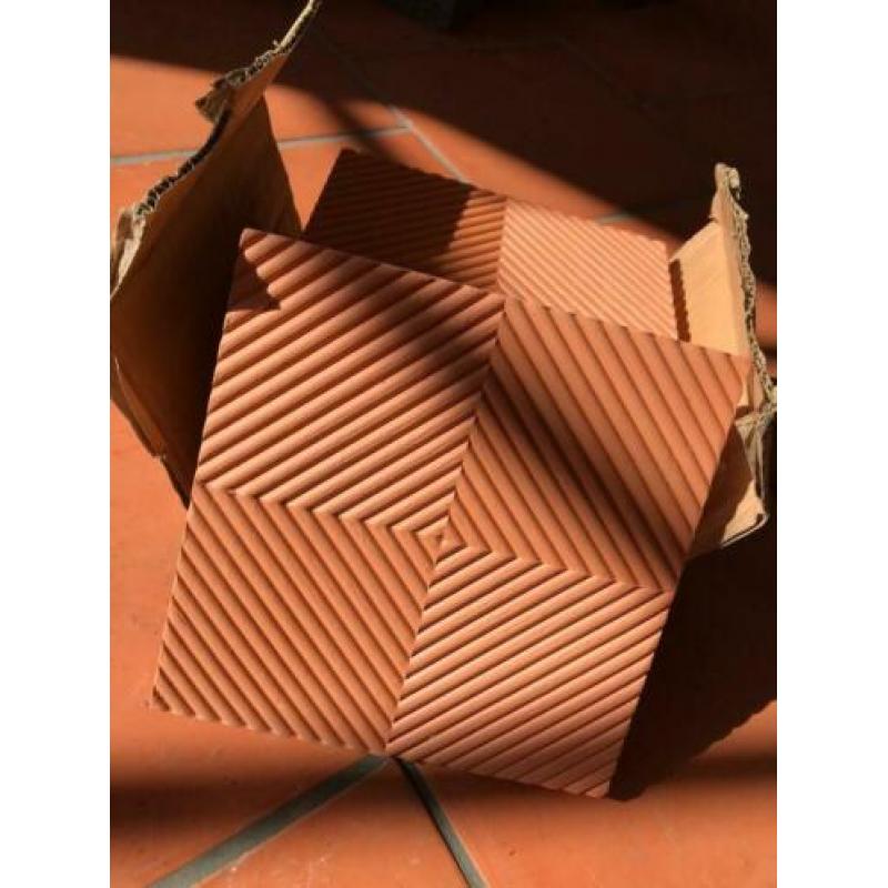 Restpartij Terracotta Tegels: nergens goedkoper!