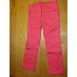 Nieuw meisje espri roze broekje maat 128 lycra nieuw