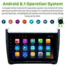 VW Polo bluemotion radio navigatie android 8.1 wifi dab 9''