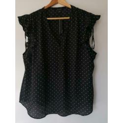 Dames zomer blouse maat 42 /XL nieuw
