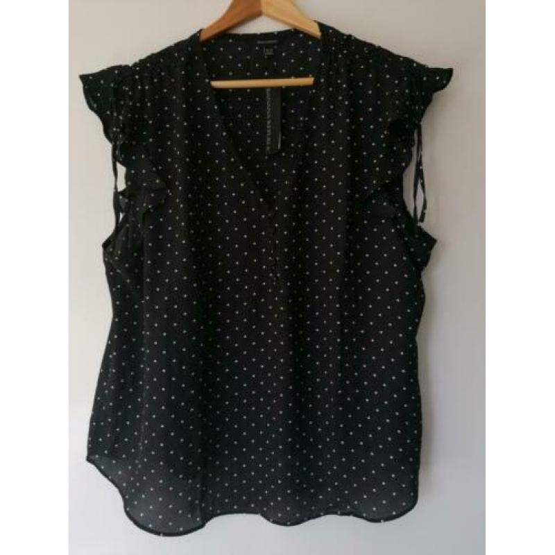 Dames zomer blouse maat 42 /XL nieuw