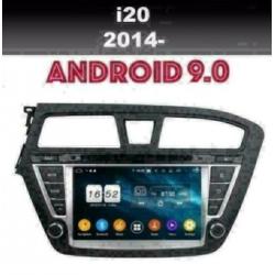 Hyundai i20 navigatie radio carkit dab+ wifi android 9.0 dvd