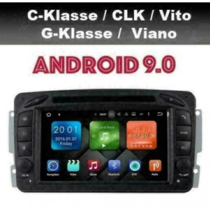 Mercedes G-Klasse Vito Viano CL radio navigatie android 9.0