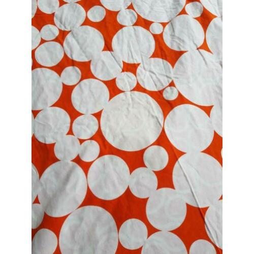 Lap retro stof polkadot stip uit grootmoeders kast