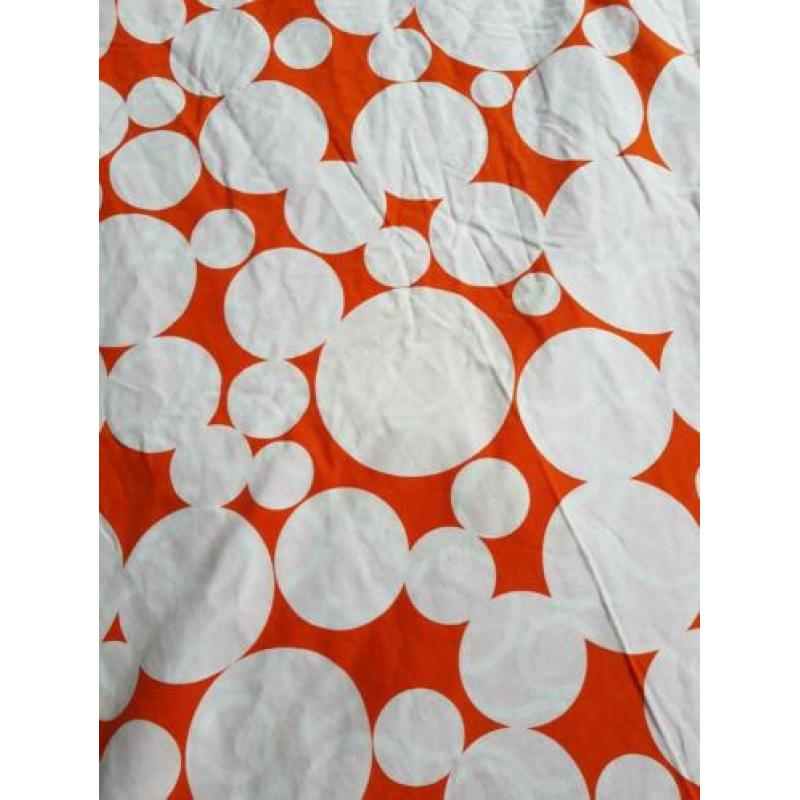 Lap retro stof polkadot stip uit grootmoeders kast