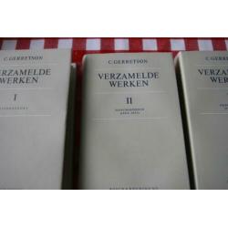 6 delen C Gerretson Verzamelde werken literatuur