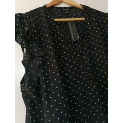 Dames zomer blouse maat 42 /XL nieuw
