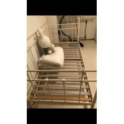 Ikea tromnes daybed blauw en wit