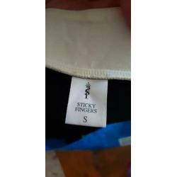 ZGAN zwarte STICKY FINGERS jurk mt S 36, jurkje zwart