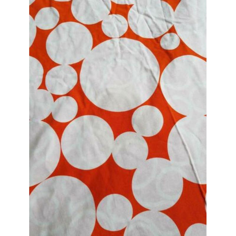 Lap retro stof polkadot stip uit grootmoeders kast
