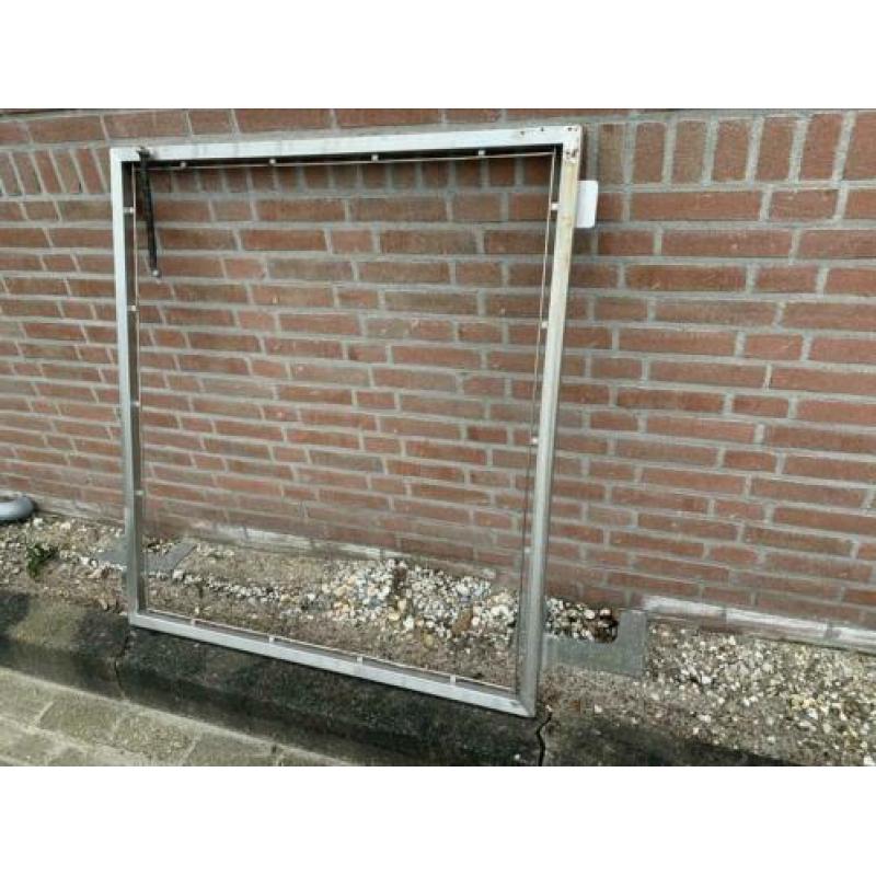 RVS Frame voor draaihekje / loopppoort