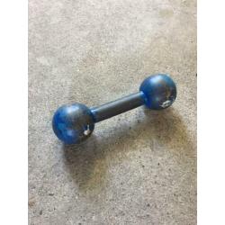 Vintage gietijzeren gewicht van 5 kg
