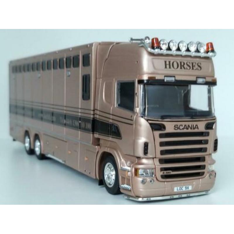 SCANIA R380 paardentruck "LOC Transport".