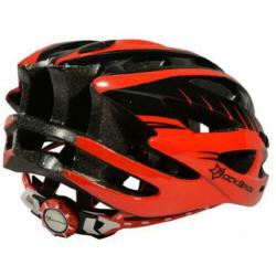 Fietshelm vizier wielrenhelm fiets racefiets mtb helm rood