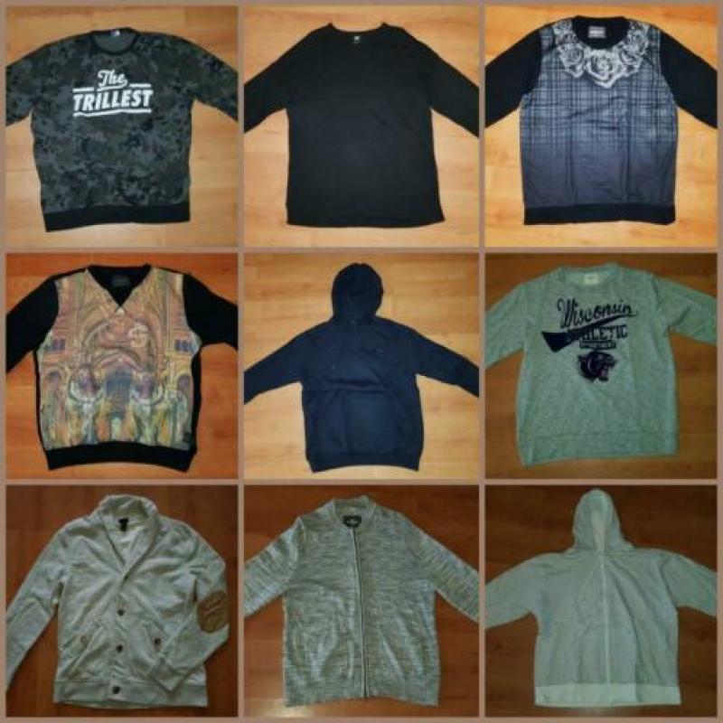 Pakket heren truien vesten L/XL