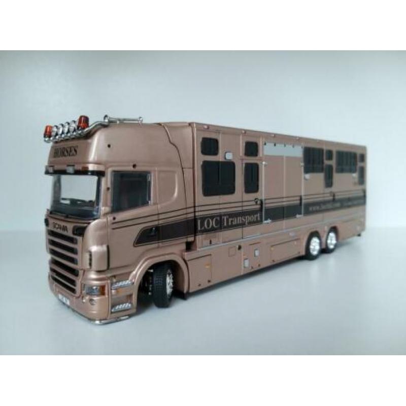 SCANIA R380 paardentruck "LOC Transport".
