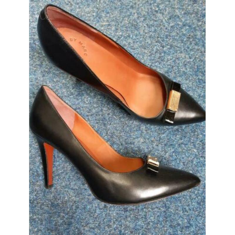 Marc Jacobs zwart leren chique pumps 41