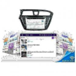 Hyundai i20 navigatie radio carkit dab+ wifi android 9.0 dvd