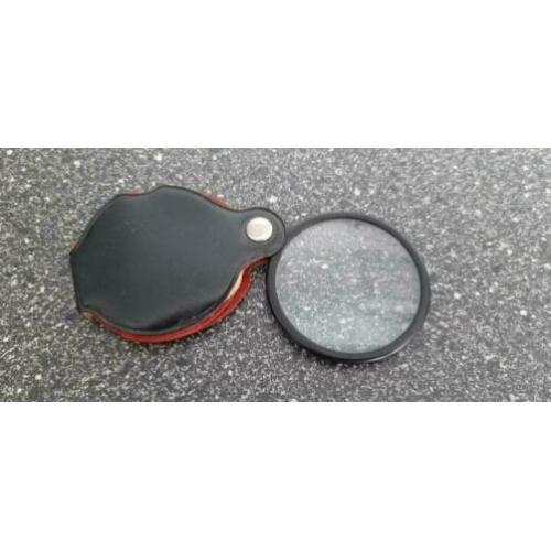 Vintage loep vergrootglas klein broekzak model 5,5 cm ??