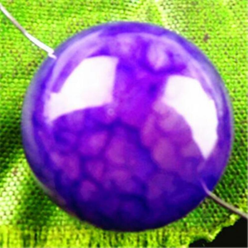 18mm Dragon veins Agaat edelsteen hanger bal 5,6,7 of 8