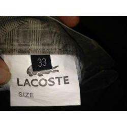 Lacoste korte broek maat 33