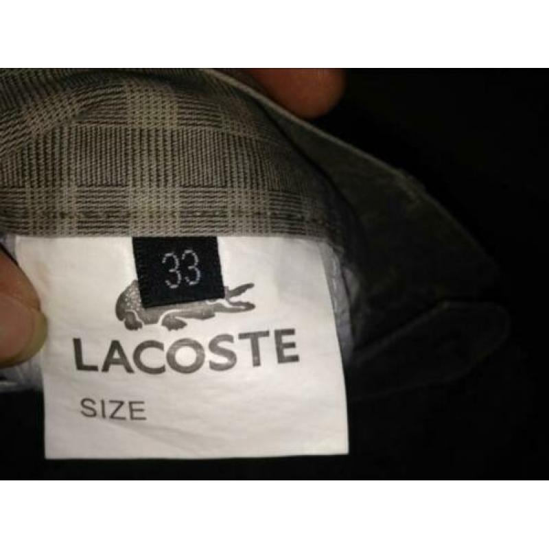 Lacoste korte broek maat 33