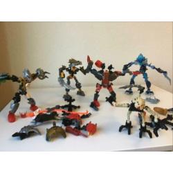 Lego Hero Factory Bionicle 5 figuren