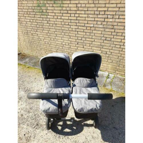 Buggaboo Donkey Twin inclusief uitbreidingen.